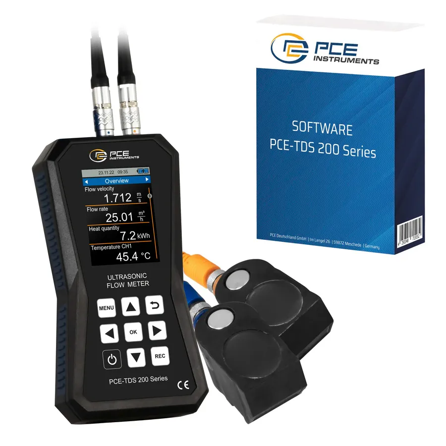 PCE Instruments PCE-TDS 200 M-SW-KIT ultrazvukový průtokoměr