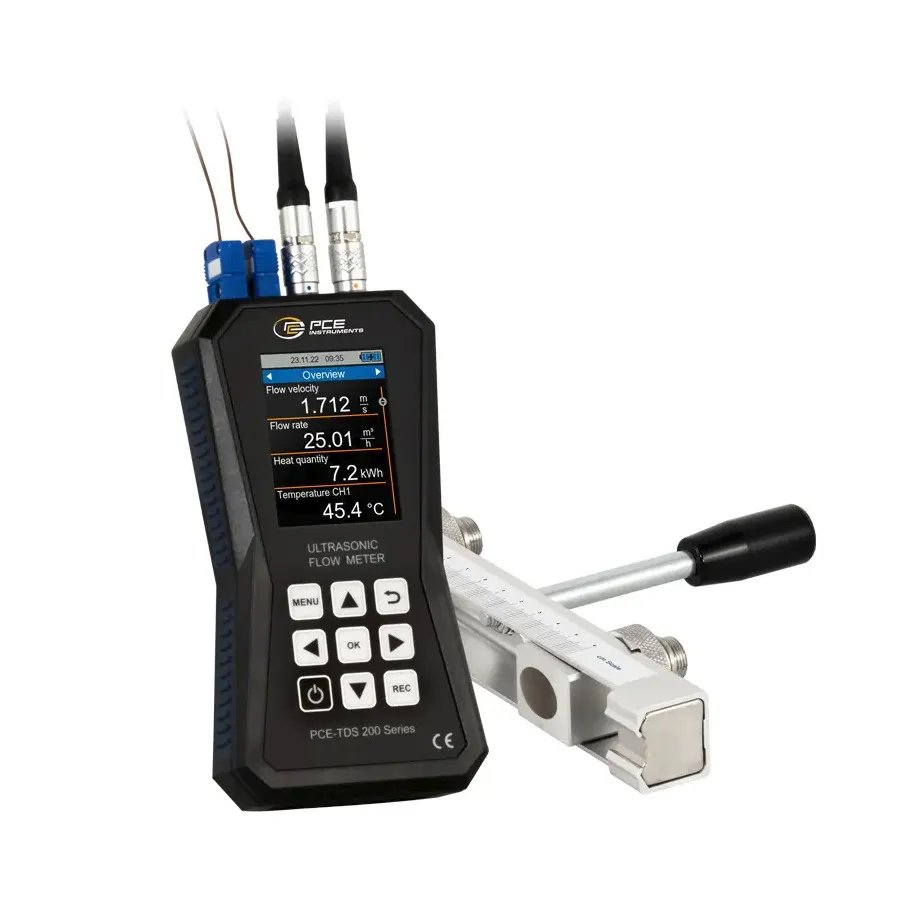 PCE Instruments PCE-TDS 200+ SR Ultrazvukový měřič průtoku