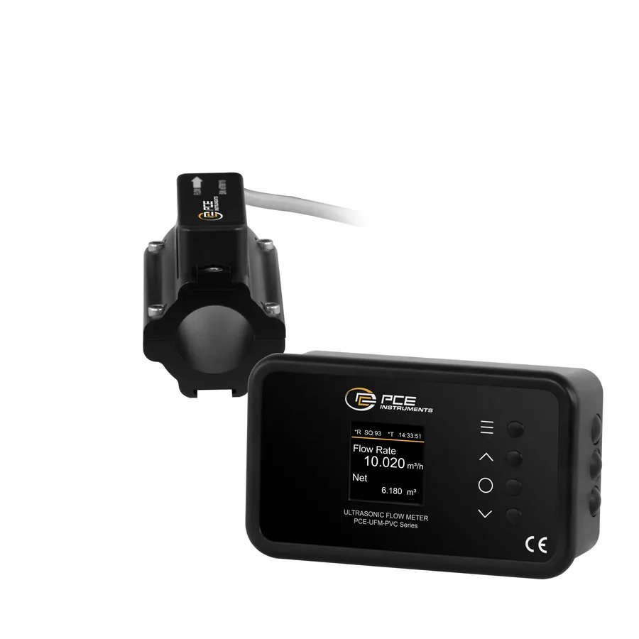 Kleštinový měřič průtoku ultrazvukem PCE Instruments PCE-UFM 20PVC