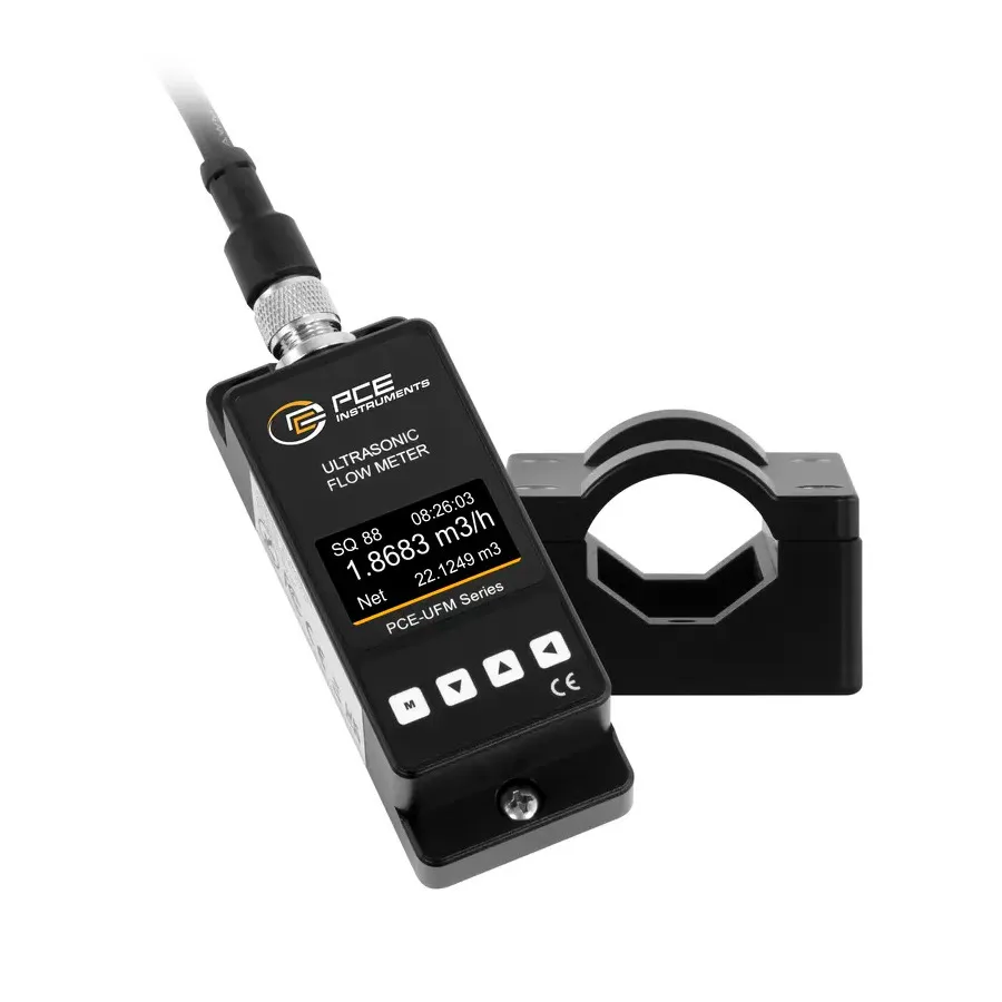 Kleštinový měřič průtoku ultrazvukem PCE Instruments PCE-UFM 25