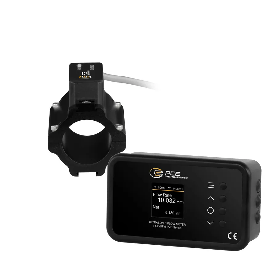 Kleštinový měřič průtoku ultrazvukem PCE Instruments PCE-UFM 32PVC