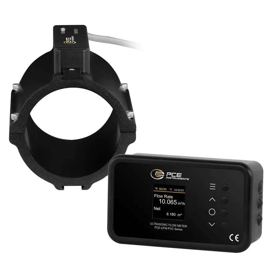 PCE Instruments PCE-UFM 65PVC Ultrazvukový měřič průtoku s kleštěmi