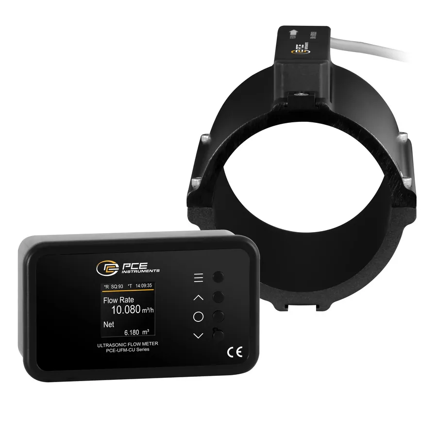 PCE Instruments PCE-UFM 80CU Ultrazvukový měřič průtoku s kleštěmi