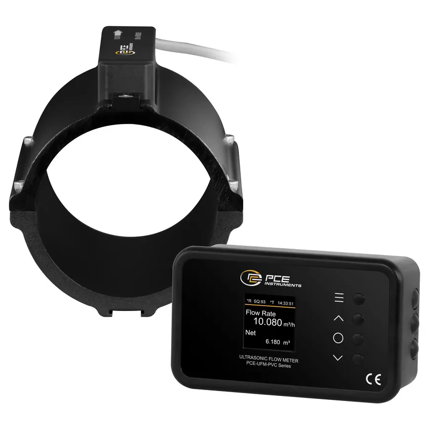 PCE Instruments PCE-UFM 80PVC Ultrazvukový měřič průtoku s kleštěmi