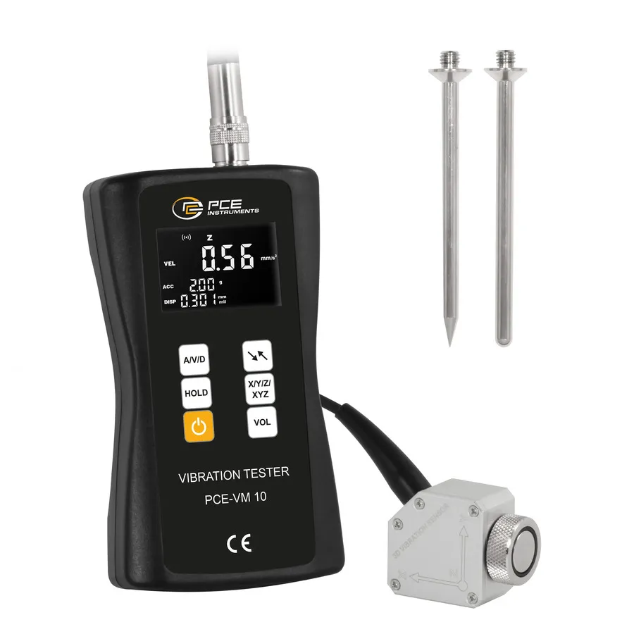 PCE Instruments PCE-VM 10 Záznamník vibrací