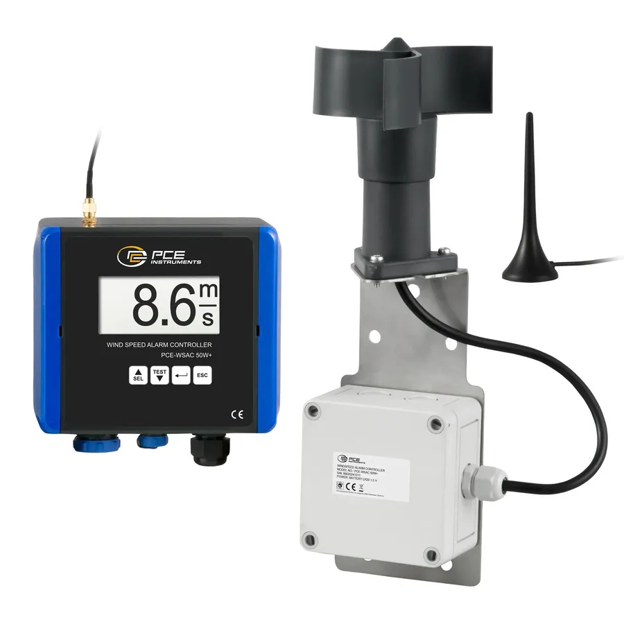 PCE Instruments PCE-WSAC 50W+ 230 Měřidlo rychlosti větru