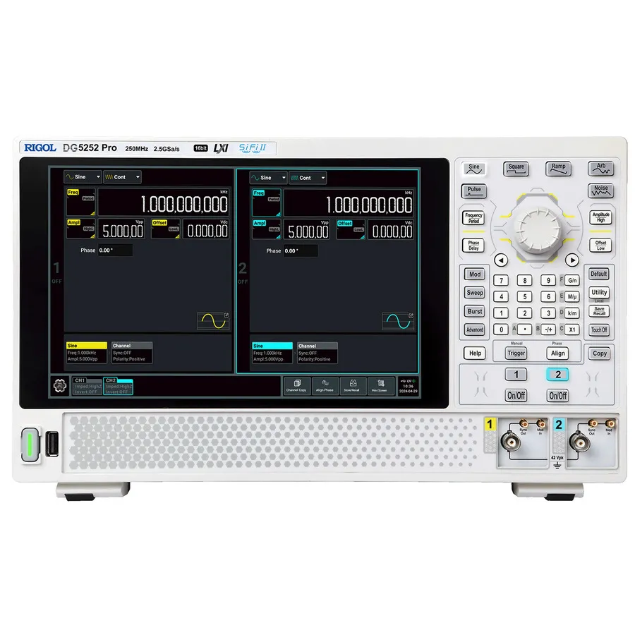 RIGOL DG5252 Pro Generátor funkcí/libovolné vlnové formy