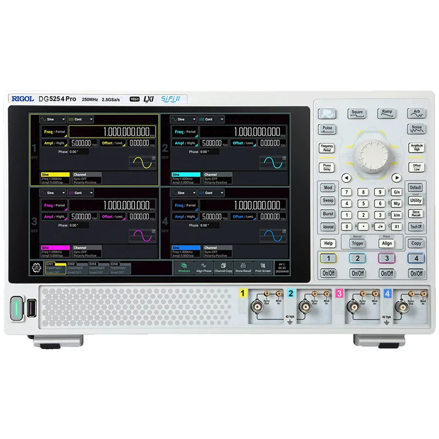 RIGOL DG5254 Pro Generátor funkcí/libovolné vlnové formy