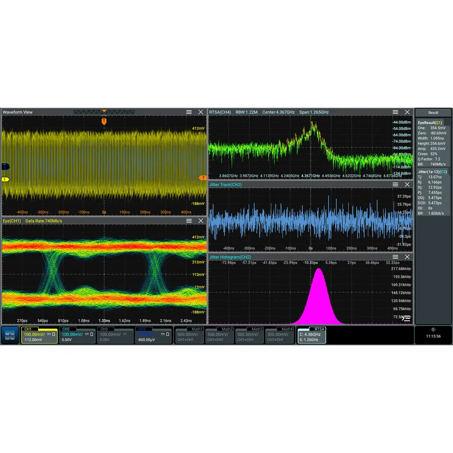 RIGOL DS70000-ENETC Software pro předběžné testování Ethernetu
