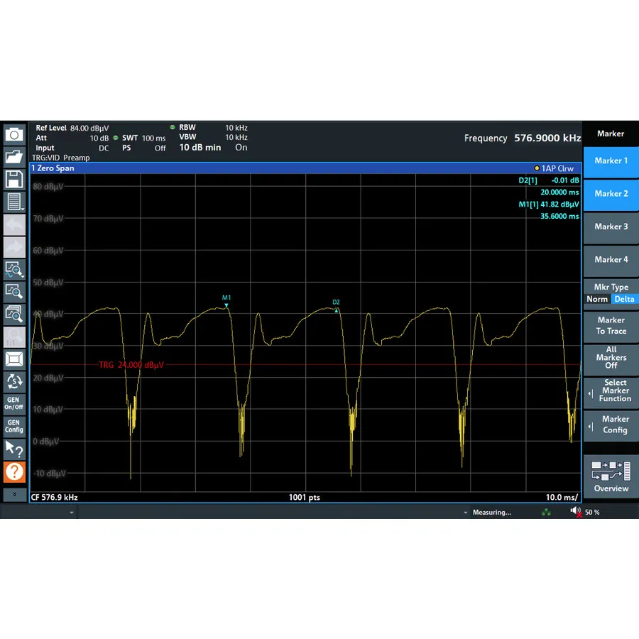 Rohde & Schwarz EPL1-K56 možnost analýzy IF