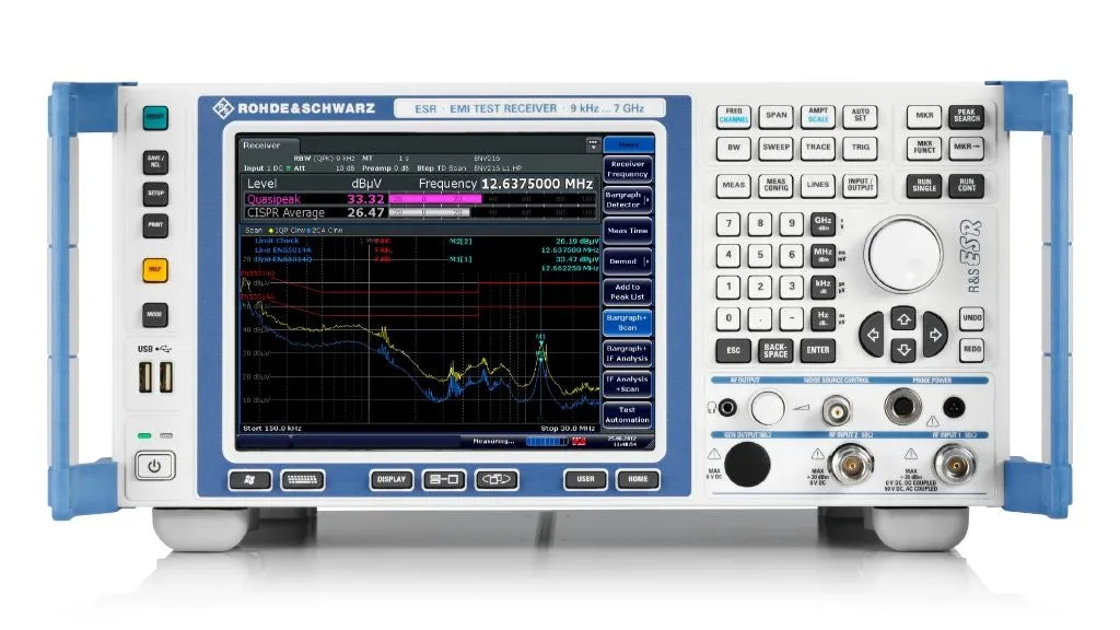 Rohde & Schwarz ESR7 Přijímač pro testování EMI