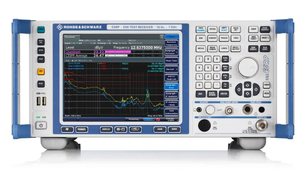 Rohde & Schwarz ESRP3 Přijímač pro testování EMI