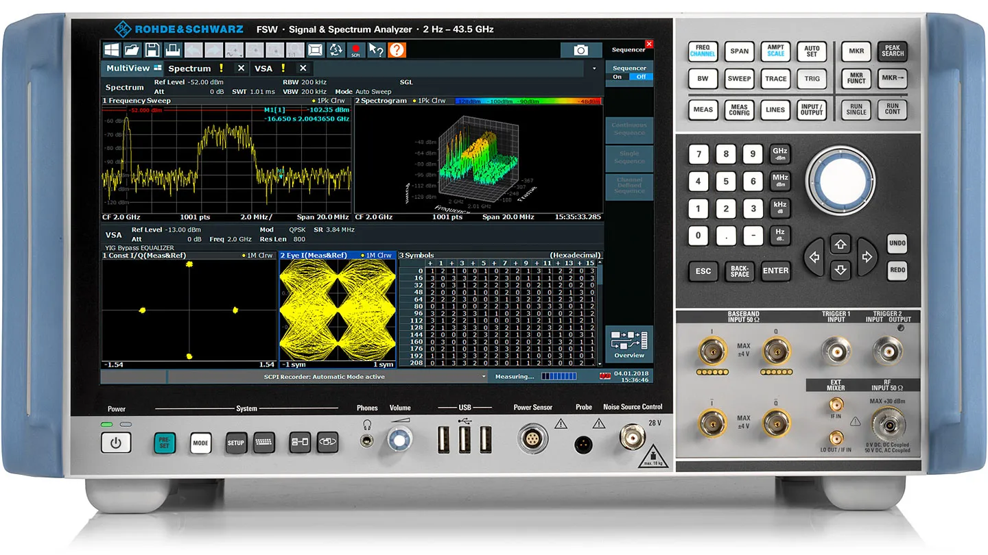 Rohde & Schwarz FSW26 Analyzátor signálu a spektra