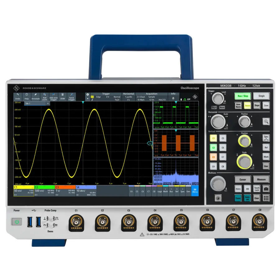 Osciloskop smíšených signálů Rohde & Schwarz MXO38-2PK