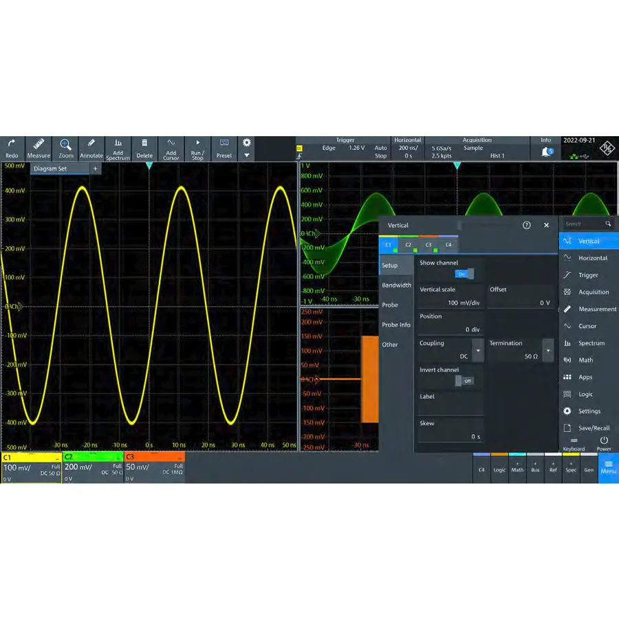 Rohde & Schwarz MXO5-K520 Možnost automobilních protokolů