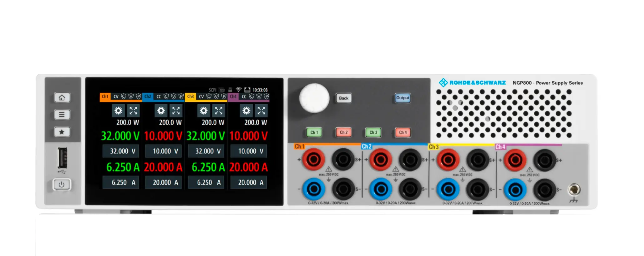 Rohde & Schwarz NGP804 Zdroj napájení
