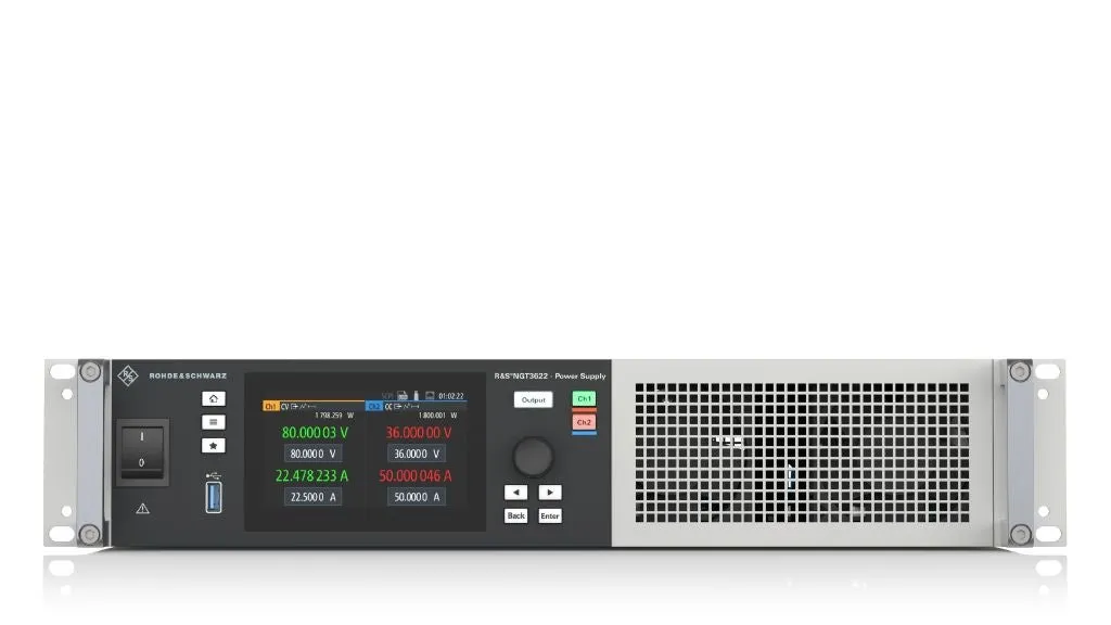 Rohde & Schwarz NGT3621 zdroj stejnosměrného proudu