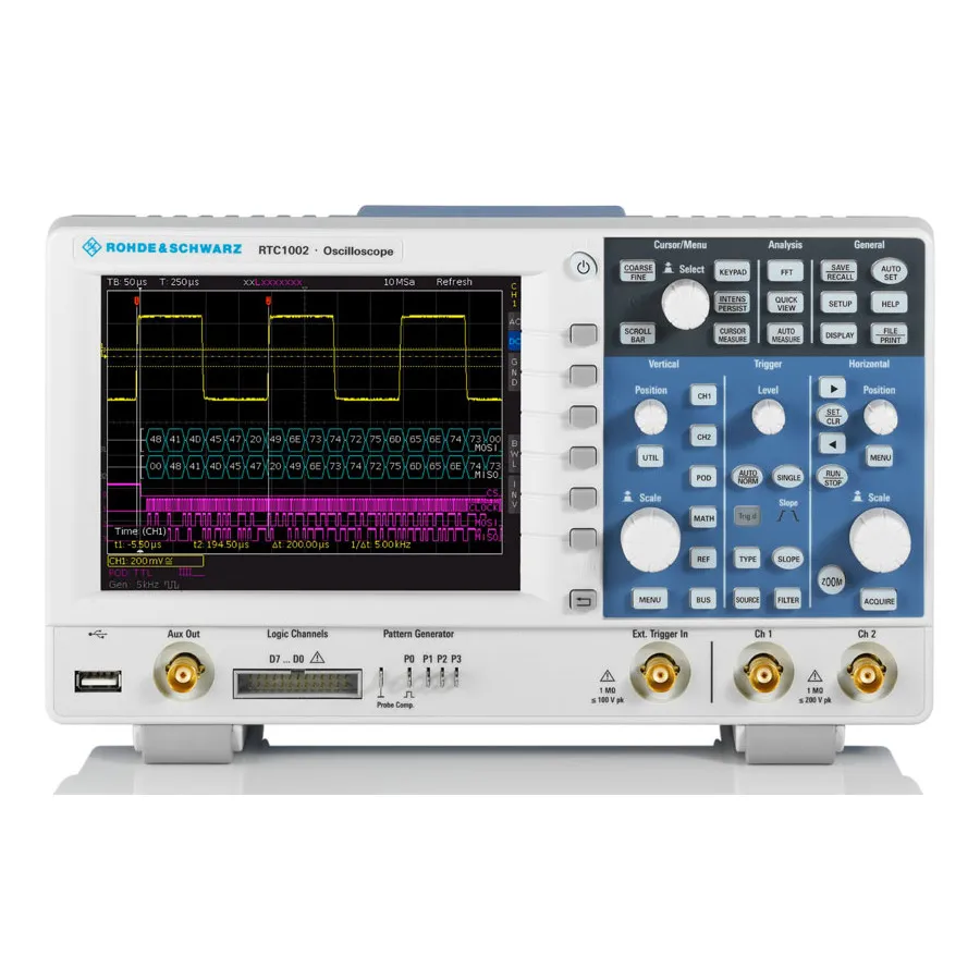 Rohde & Schwarz RTC1002EDU Digitální Osciloskop Vzdělávací Sada