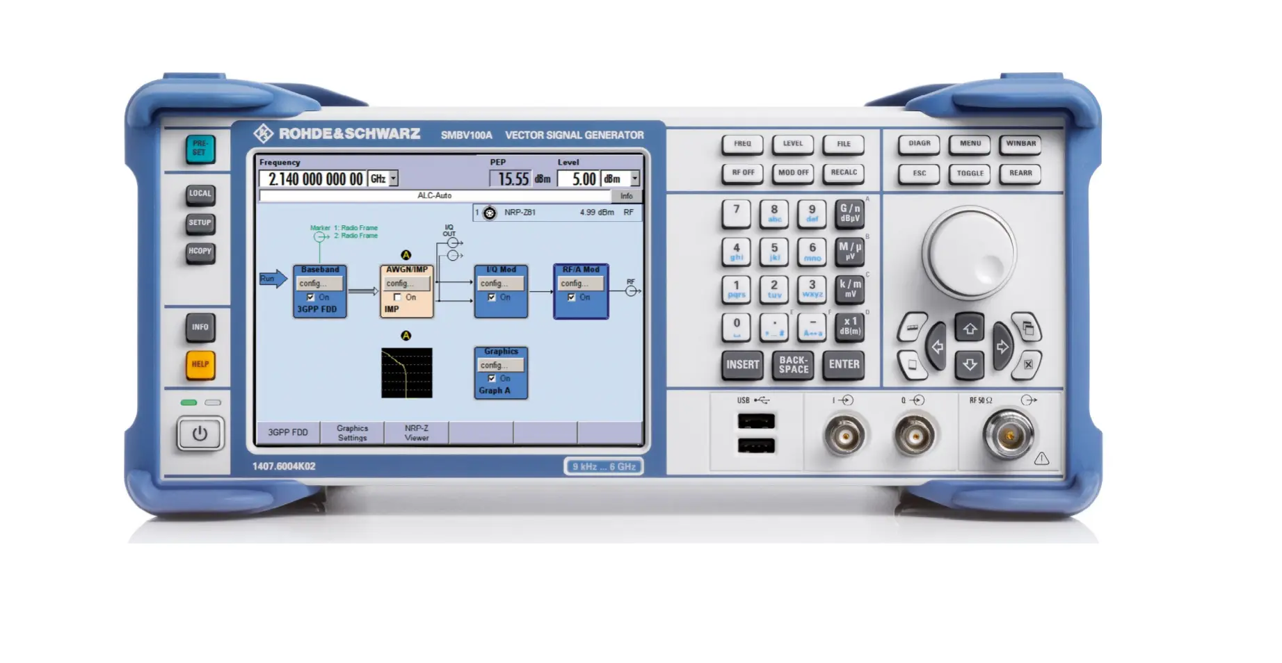 Rohde & Schwarz SMBV100A generátor vektorového signálu