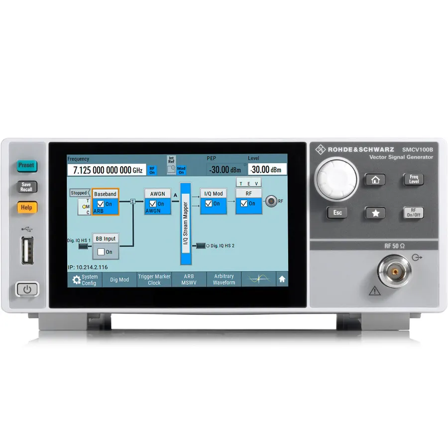 Rohde & Schwarz SMCV100BP1 generátor vektorového signálu
