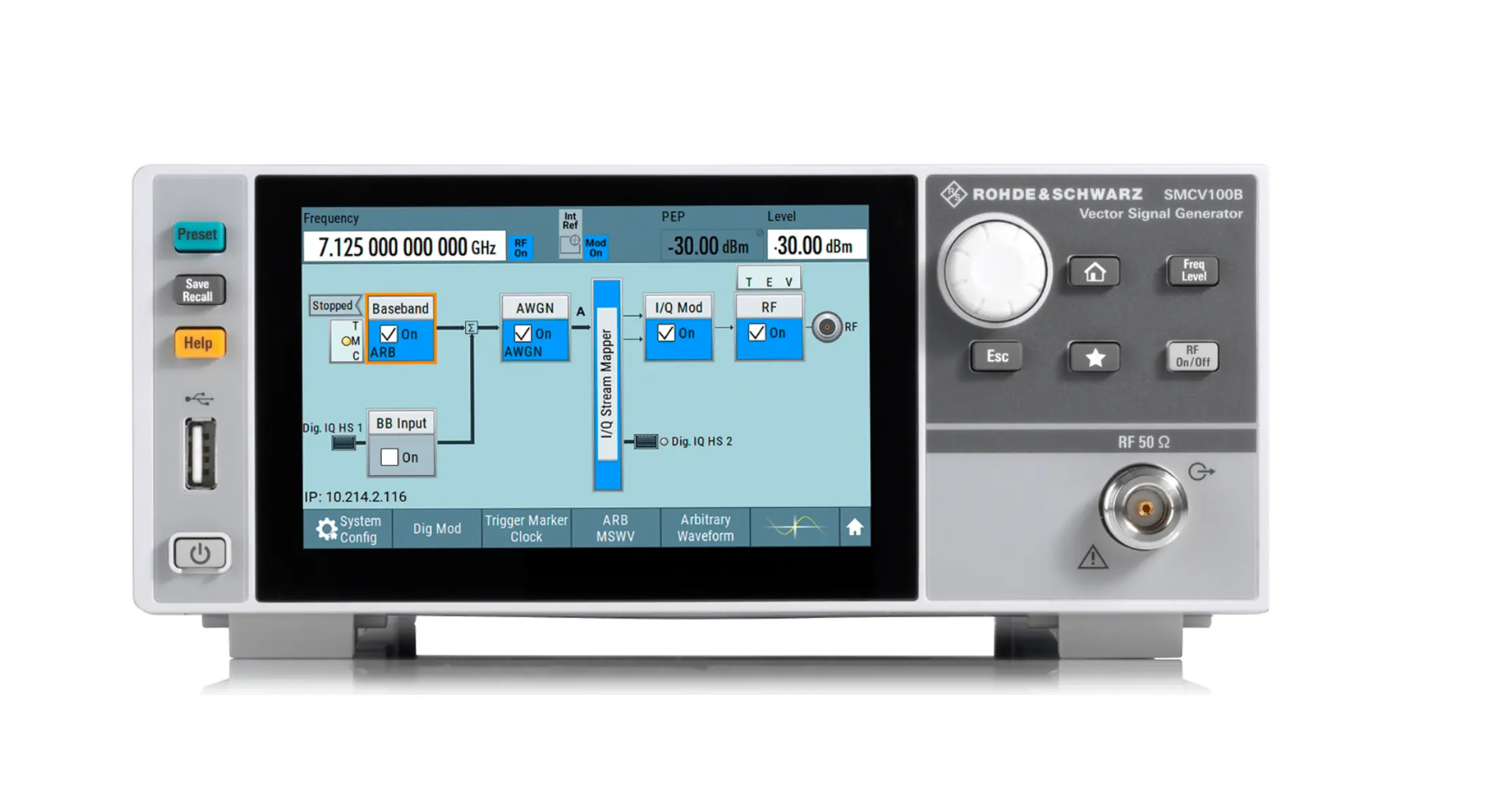 Rohde & Schwarz SMCV100BP2 generátor vektorového signálu