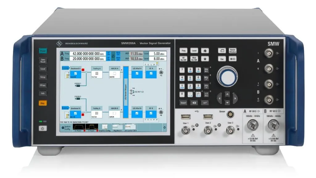 Rohde & Schwarz SMW200A generátor signálů s vektorovým modulováním