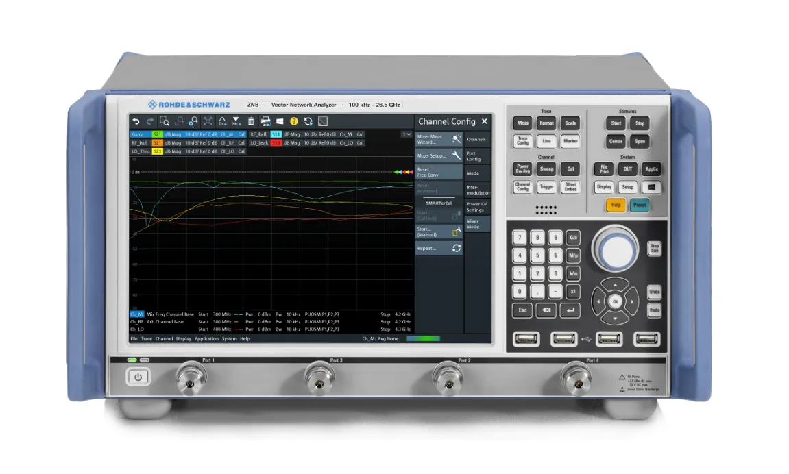 Rohde & Schwarz ZNB26 Vektorový síťový analyzátor (4-portový)