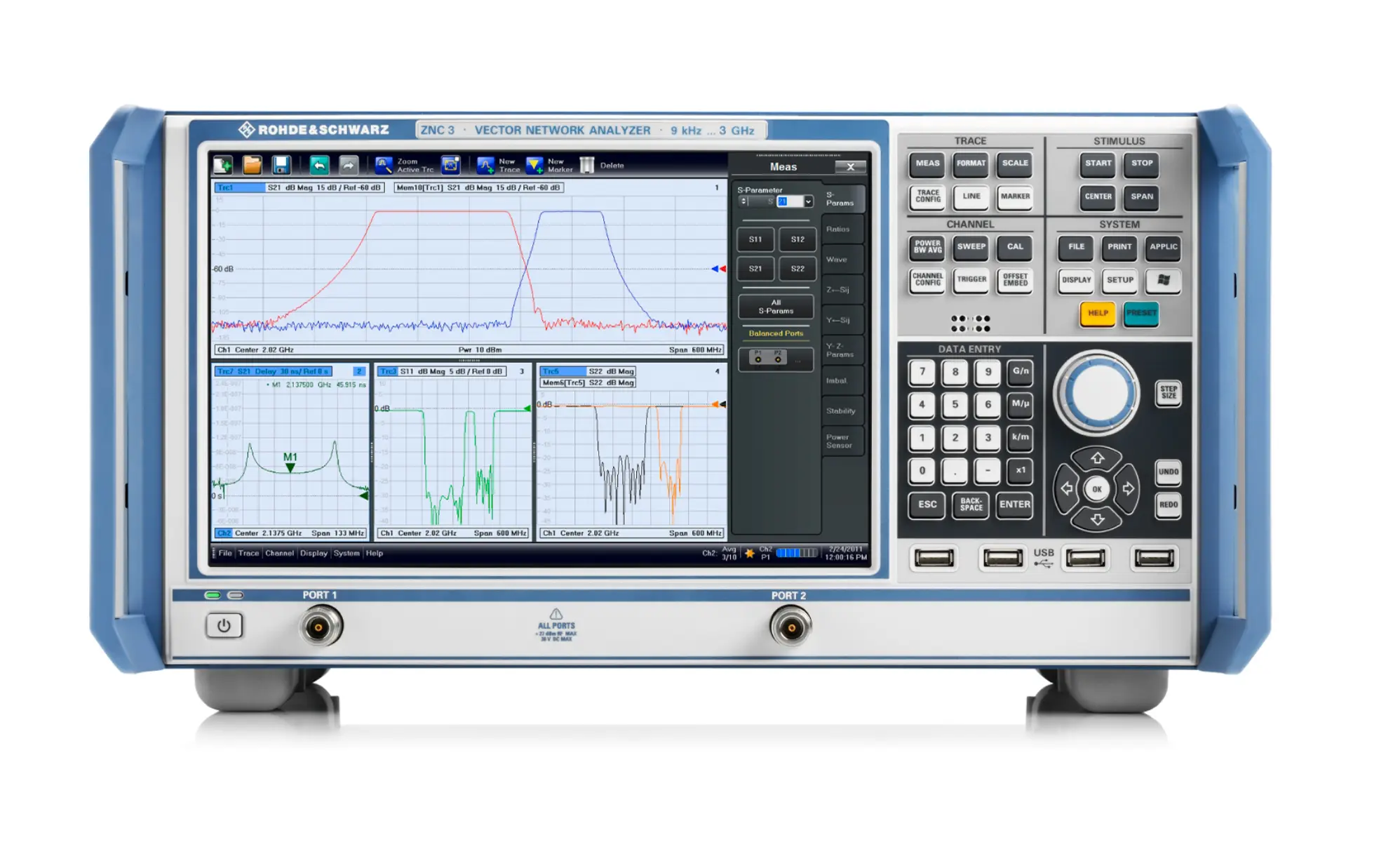 Rohde & Schwarz ZNC3 Analyzátor vektorové sítě