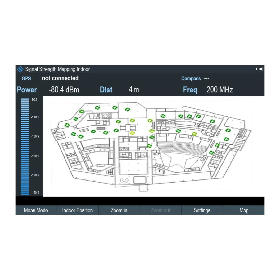 Rohde & Schwarz ZPH-K16 softwarová licence pro mapování síly signálu