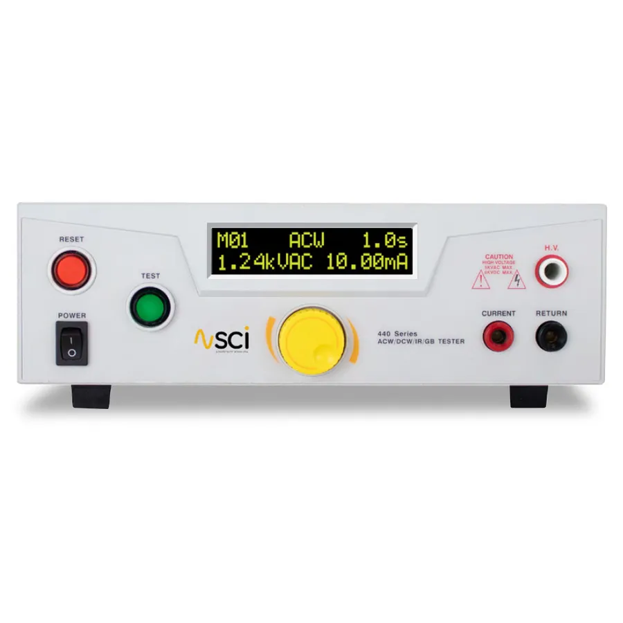 SCI 446 Tester uzemnění AC