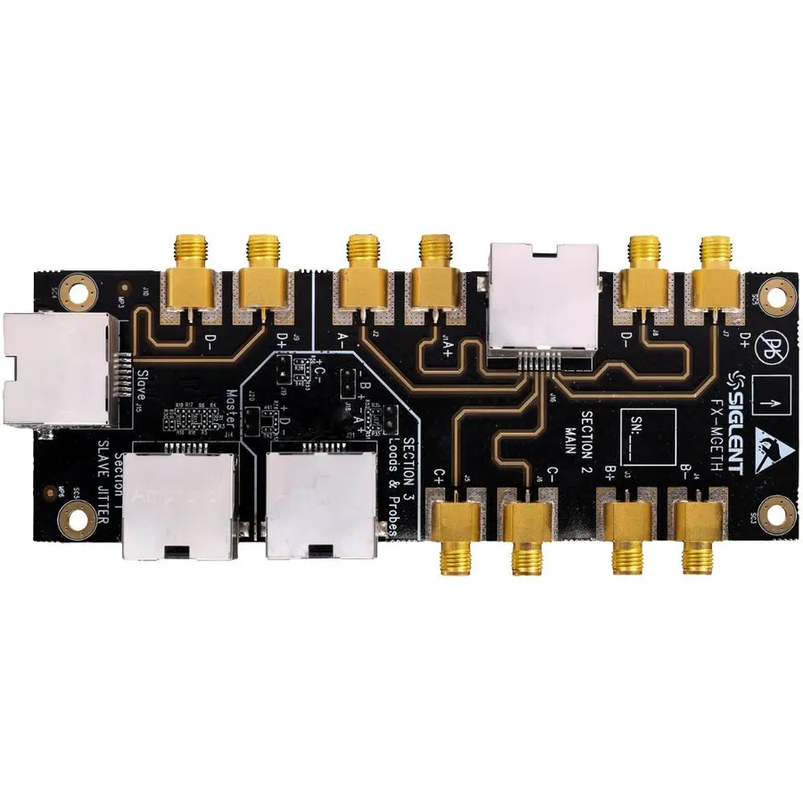Testovací zařízení Siglent FX-MGETH 2.5G/5G/10G Ethernet