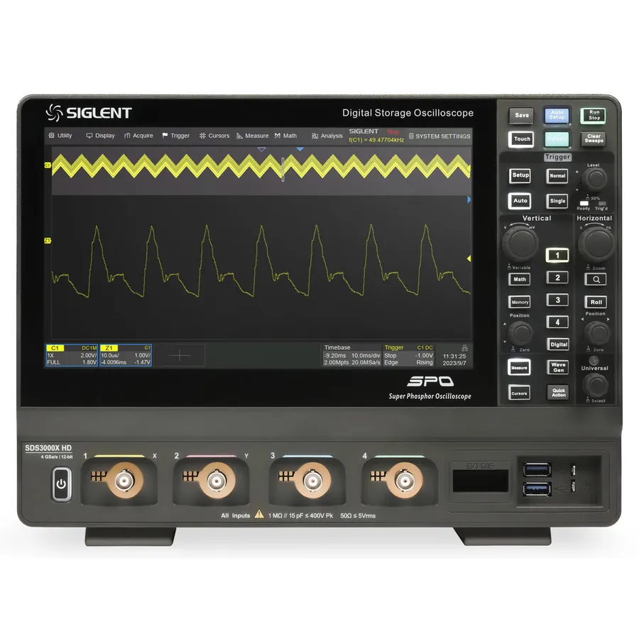 Siglent SDS3034X HD Osciloskop se smíšenými signály