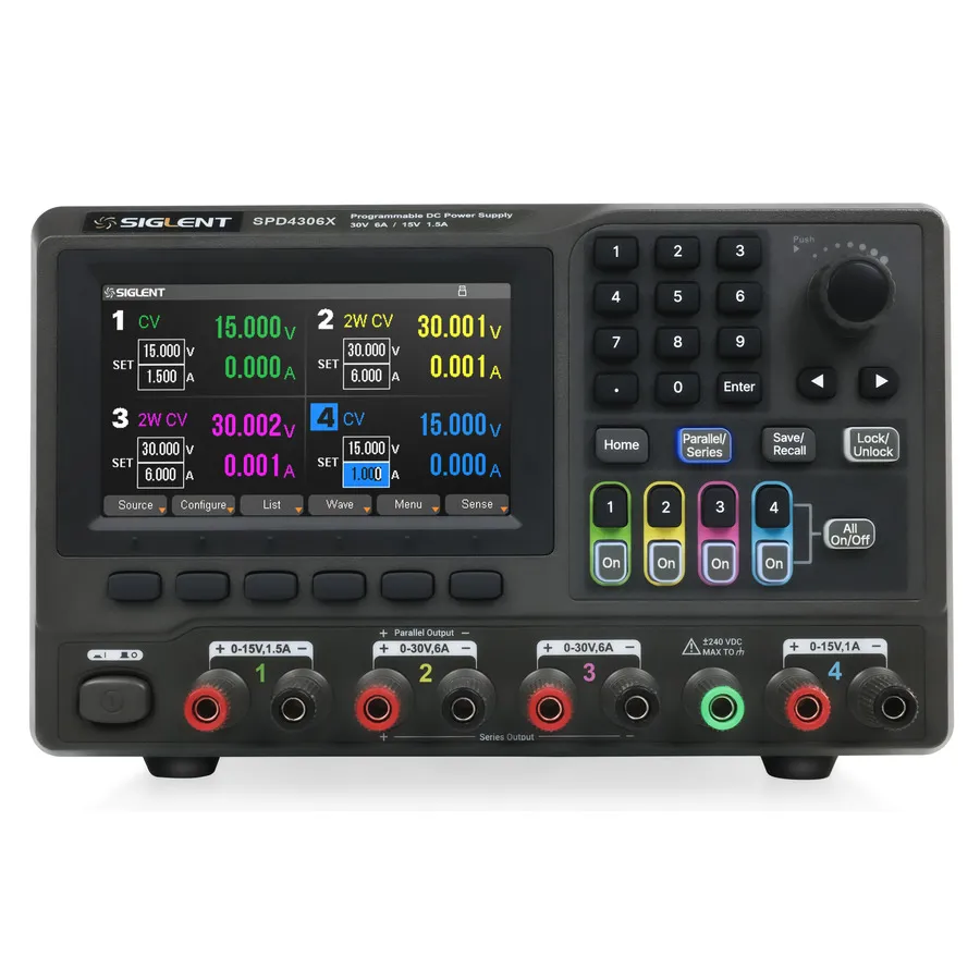 Siglent SPD4306X Programovatelný lineární DC napájecí zdroj