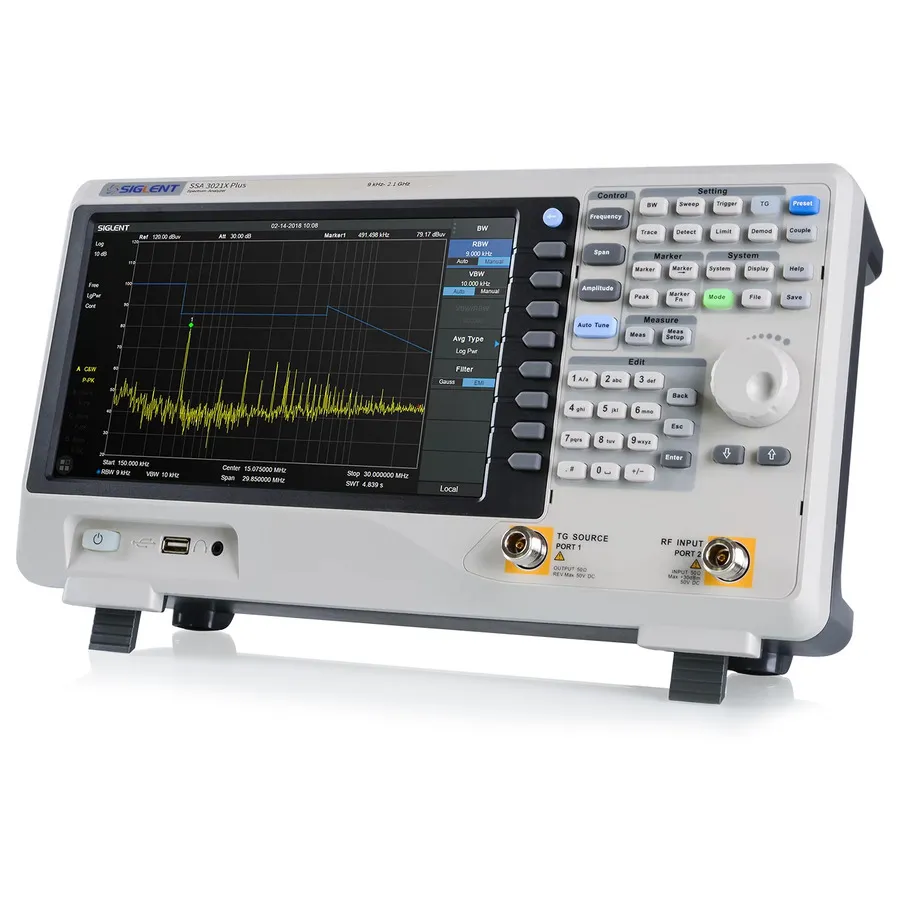 Siglent SSA3021X Plus Analyzátor spektra