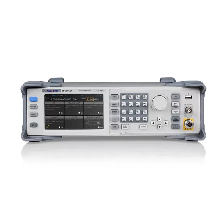Siglent SSG5000X_F60 volba softwaru RF frekvence