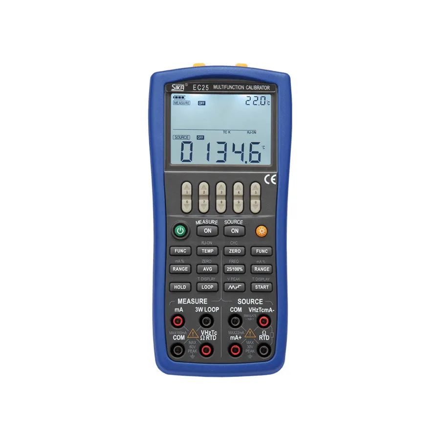 Sika USA EME8VCEC025000 Multifunkční simulátor pro RTD a termočlánky