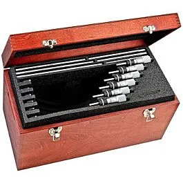 Starrett S436MDXRLZ Sada vnějších mikrometrů