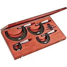 Starrett ST436.1BXFLZ vnější mikrometr sada 0-4"