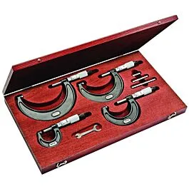 Starrett SV436.1MBXRLZ Sada mikrometrů na vnější rozměry 0-100mm