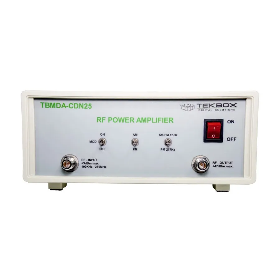 TekBox TBMDA-CDN25 Modulovaný širokopásmový výkonový zesilovač