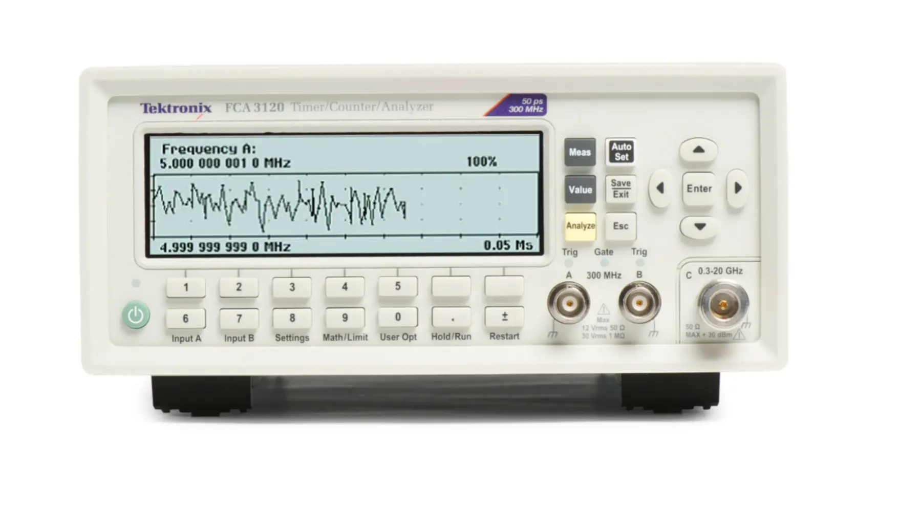 Tektronix FCA3100 Čítač frekvence/Časomír