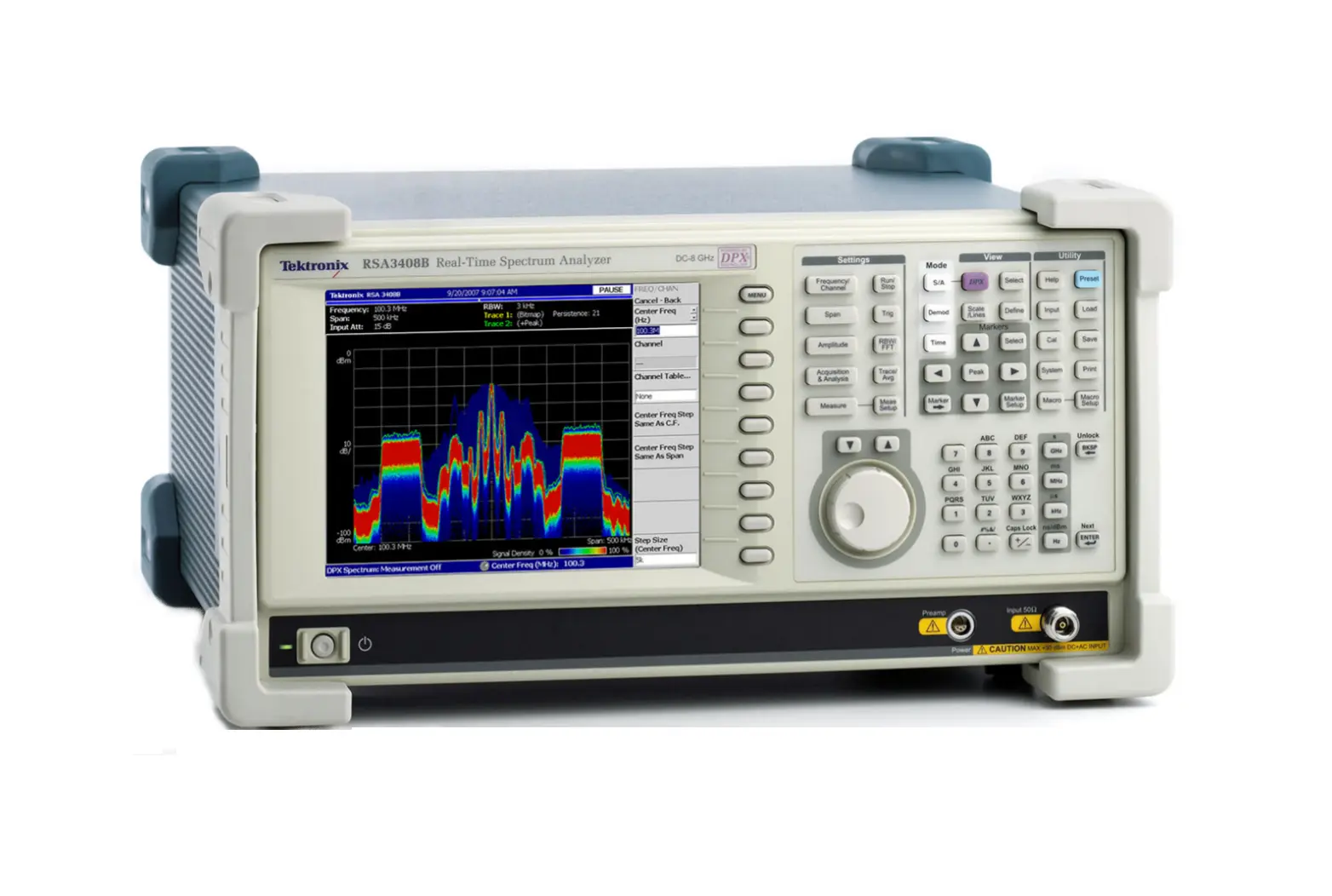 Tektronix RSA3408B Spektrální analyzátor v reálném čase