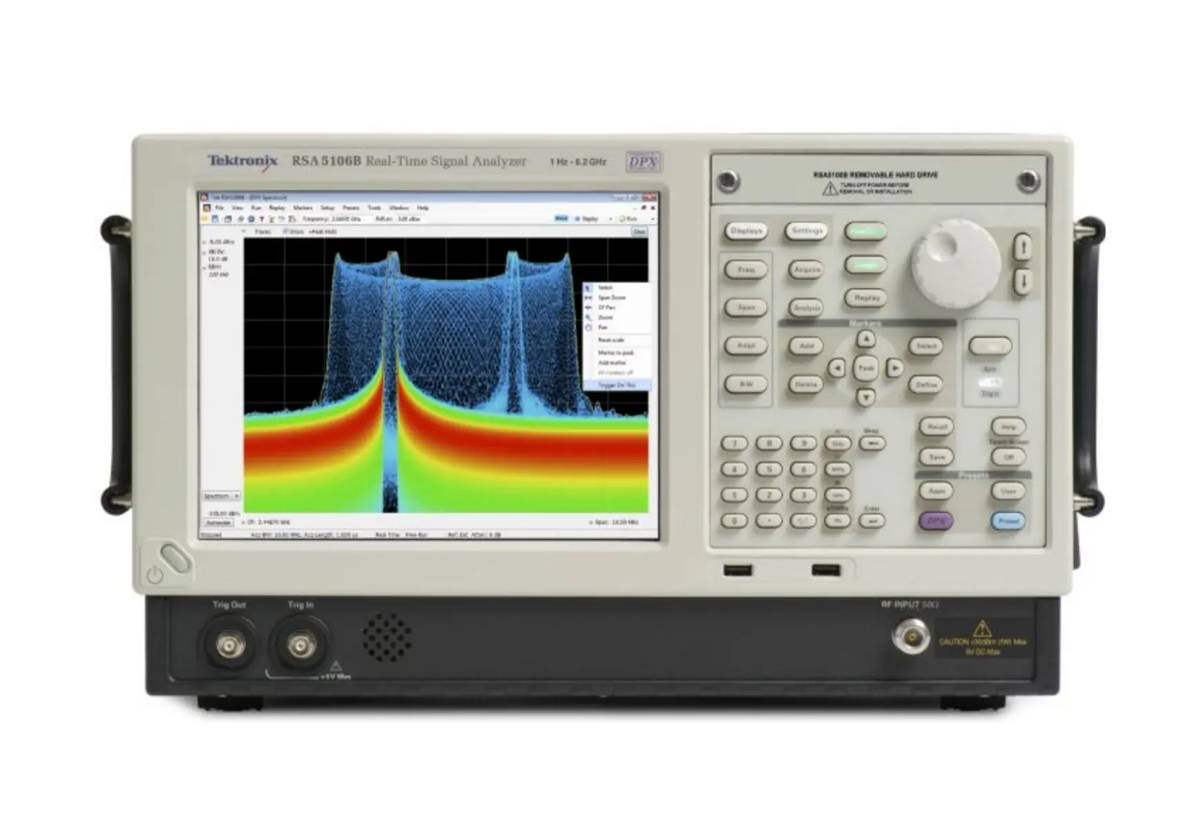 Tektronix RSA5103B spektrální analyzátor v reálném čase