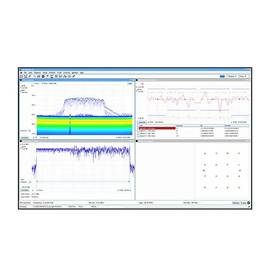 Tektronix SV2CFL-SVPC Live Link k MDO4000B a měření WLAN