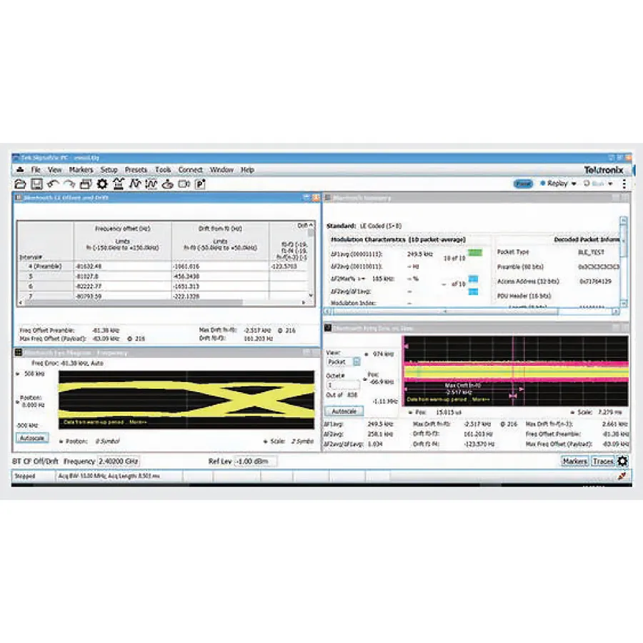 Tektronix SVQPNL-SVPC Detektor EMI CISPR