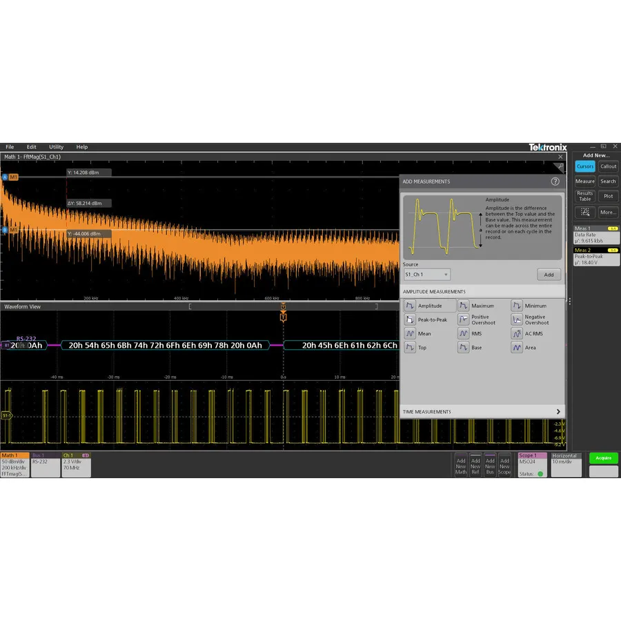 Licenční software Tektronix TEKSCOPE-PRO-AUTO pro automobilový průmysl