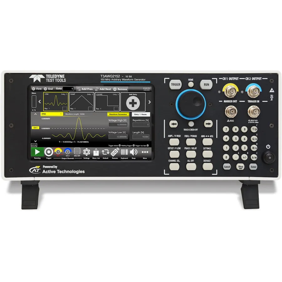 Teledyne LeCroy T3AWG2152-D generátor libovolných funkcí