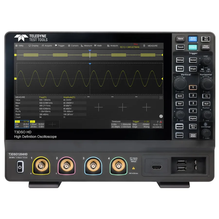 Digitální osciloskop Teledyne LeCroy T3DSO1104HD