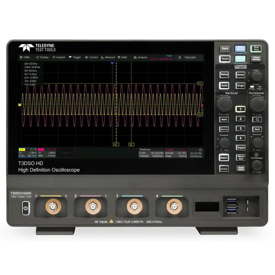 Teledyne LeCroy T3DSO3054HD Digitální osciloskop