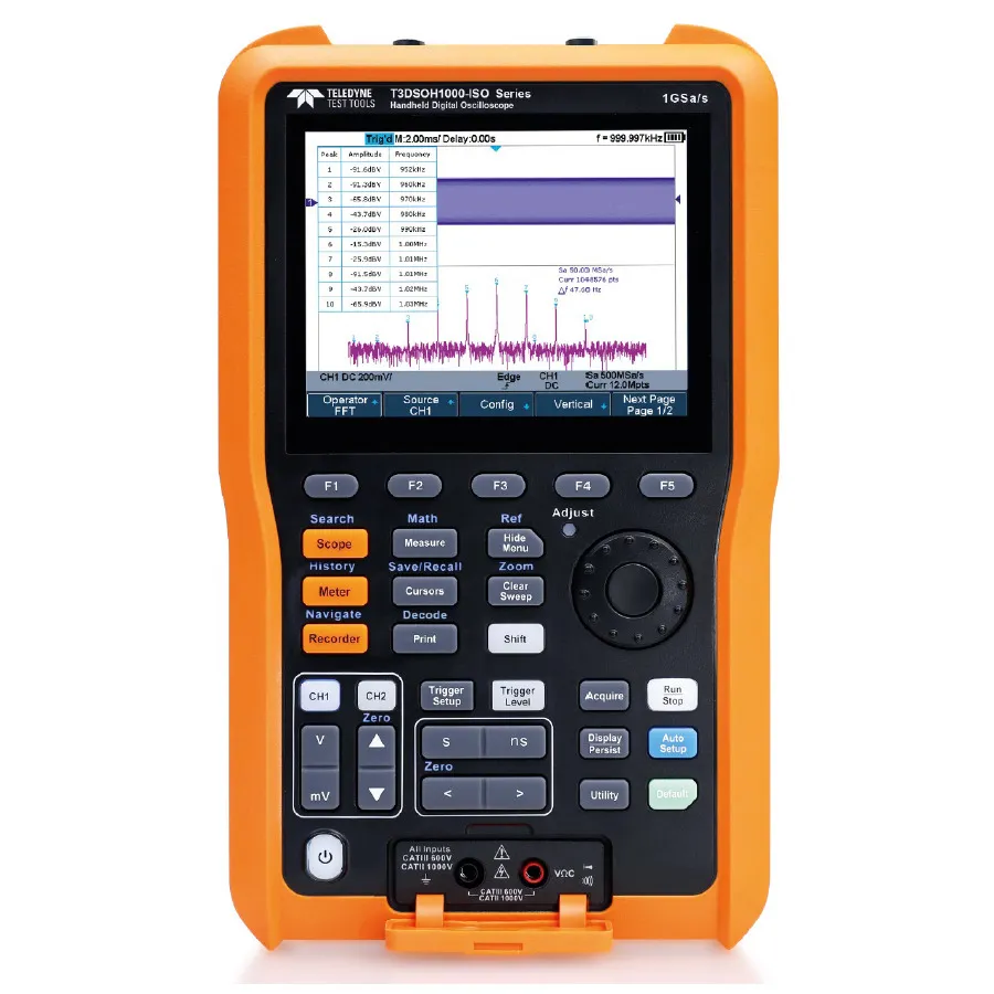 Teledyne LeCroy T3DSOH1102-ISO Přenosný Osciloskop